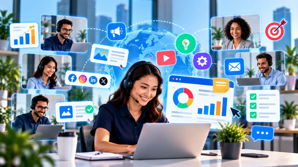 Remote Marketing Support